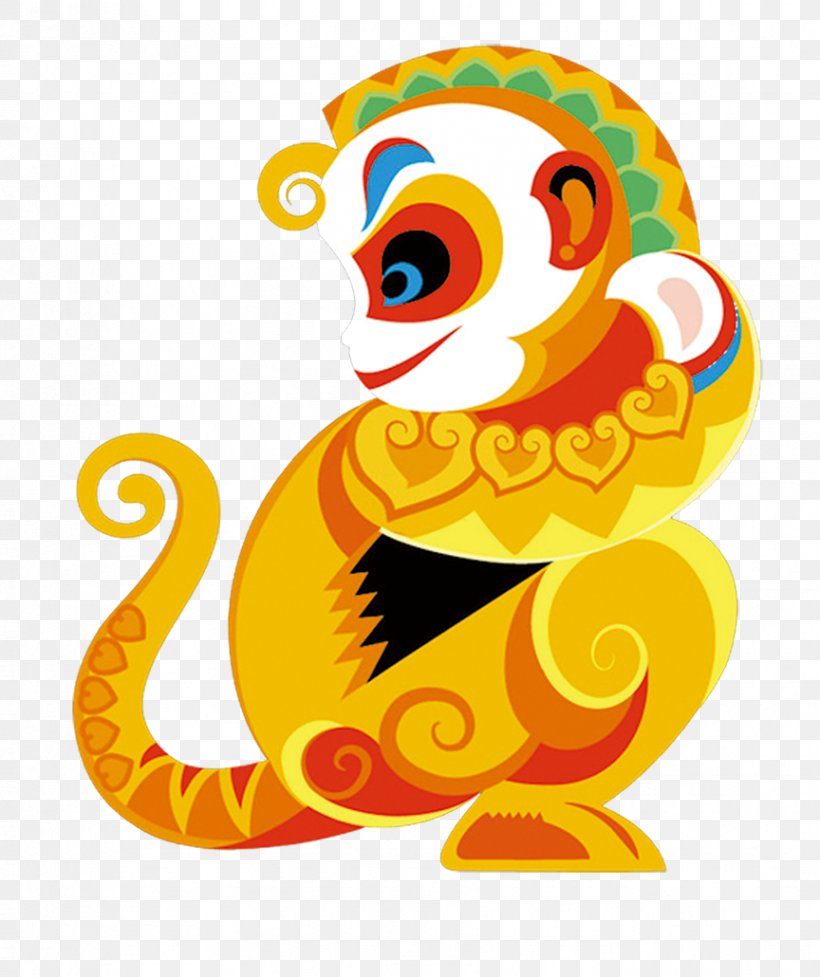 Monkey Gold, PNG, 864x1030px, Monkey, Art, Artwork, Fictional Character, Gold Download Free