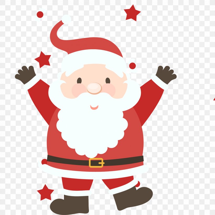 Santa Claus Christmas Illustration, PNG, 1667x1667px, Santa Claus, Area, Art, Christmas, Christmas Decoration Download Free