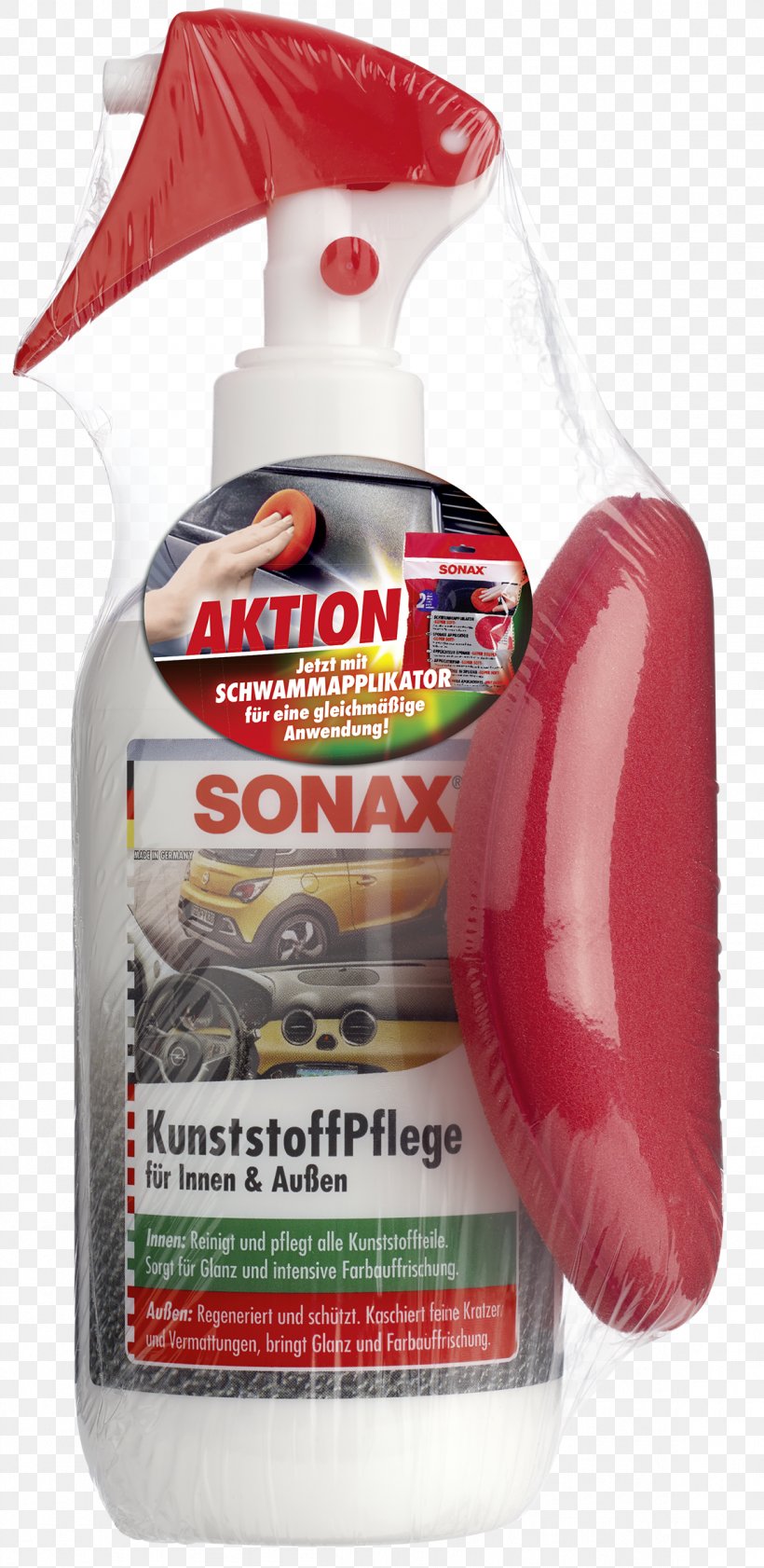 Car SONAX Brilliant Shine Detailer SONAX Kunststoffpflege Innen & Außen Aktions Sonax 02344000 Window Cleaner, PNG, 1151x2362px, Car, Armor All, Car Wash, Liquid, Liter Download Free