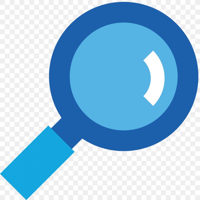 Magnifying Glass, PNG, 1085x1086px, Blue, Azure, Electric Blue, Logo, Magnifying Glass Download Free