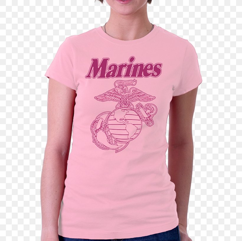 T-shirt United States Marine Corps Sleeve Women In The United States Marines, PNG, 600x816px, Tshirt, Clothing, Infant, Infantry, Joint Download Free