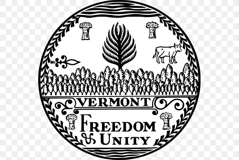 Vermont Republic Seal Of Vermont Great Seal Of The United States Flag Of Vermont, PNG, 557x550px, Vermont, Area, Black And White, Coat Of Arms, Flag Of Vermont Download Free