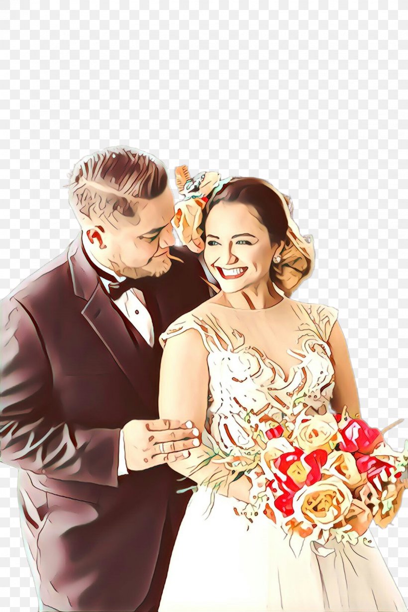 Bride And Groom Cartoon, PNG, 1632x2448px, Cartoon, Bouquet, Bridal Clothing, Bride, Ceremony Download Free