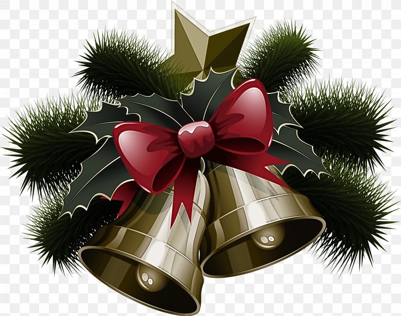 Christmas Ornament, PNG, 3000x2364px, Bell, Christmas, Christmas Decoration, Christmas Ornament, Holiday Ornament Download Free