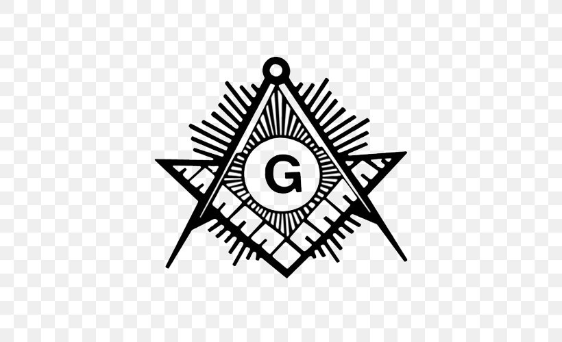 Decal Freemasonry Sticker Square And Compasses Polyvinyl Chloride, PNG, 500x500px, Decal, Adhesive, Area, Black And White, Brand Download Free