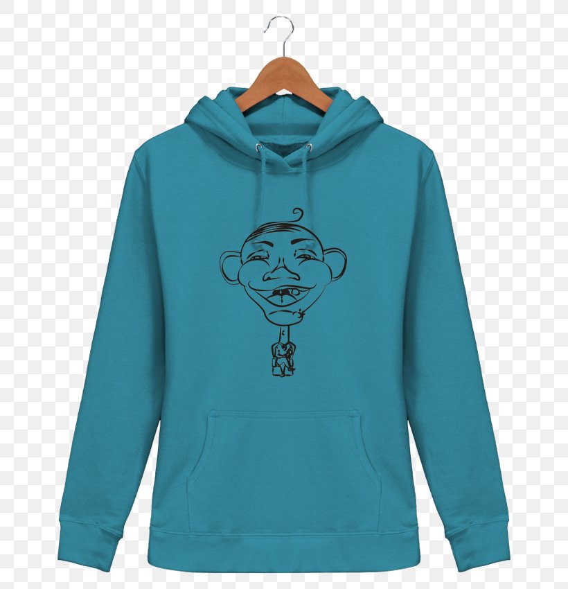 Hoodie T-shirt Bluza Clothing, PNG, 690x850px, Hoodie, Aqua, Bag, Bluza, Clothing Download Free