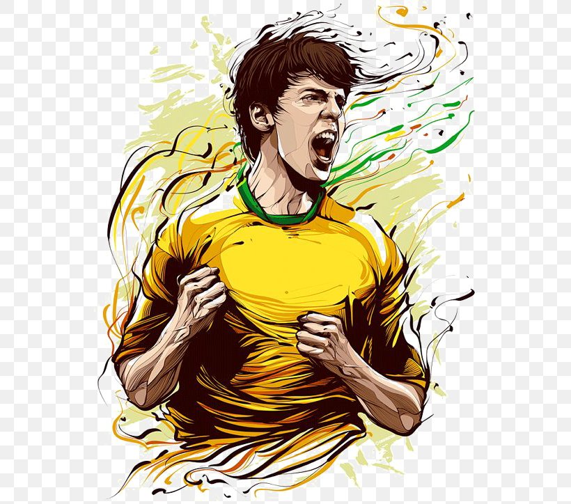 Kaká FIFA World Cup Brazil National Football Team Digital Art, PNG, 550x724px, Fifa World Cup, Art, Brazil National Football Team, Cartoon, Digital Art Download Free
