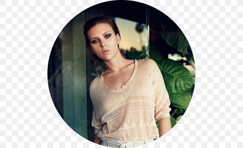 Scarlett Johansson Beverly Hills Her Photo Shoot Photography, PNG, 500x500px, Watercolor, Cartoon, Flower, Frame, Heart Download Free