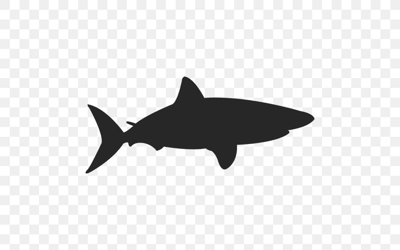 Turtle Shark Aquatic Animal Silhouette, PNG, 512x512px, Turtle, Animal, Aquatic Animal, Black And White, Cartilaginous Fish Download Free