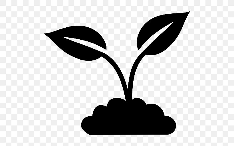 Clip Art Black Silhouette Plant Stem Flowering Plant, PNG, 512x512px, Black, Black M, Blackandwhite, Botany, Branching Download Free