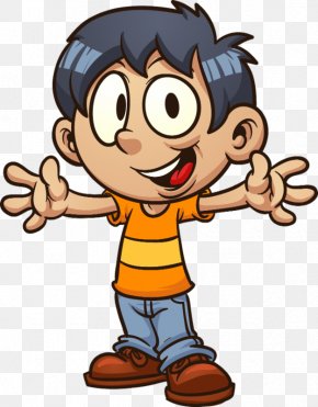 Child - Clip Art Cartoon Image Vector Graphics Illustration PNG