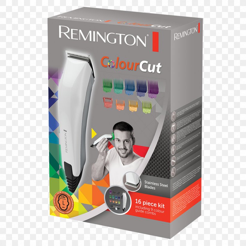 Hair Clipper Comb Remington ColourCut HC5035 Remington Products Electric Razors & Hair Trimmers, PNG, 1000x1000px, Hair Clipper, Beard, Comb, Electric Razors Hair Trimmers, Electronic Device Download Free