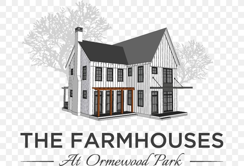 Ormewood Grant Park Farmhouse Design, PNG, 683x557px, Grant Park, Atlanta, Black And White, Brand, Building Download Free