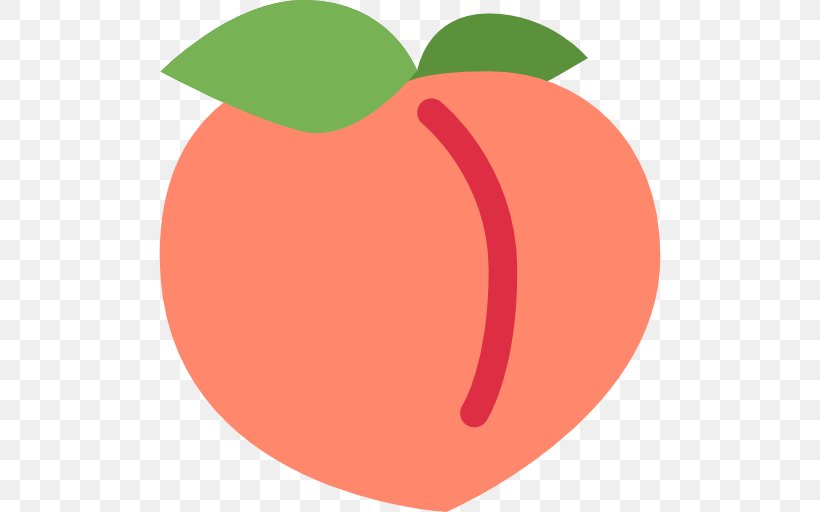Peaches And Cream Food Saturn Peach, PNG, 512x512px, Peaches And Cream, Apple, Emoji, Food, Fruit Download Free