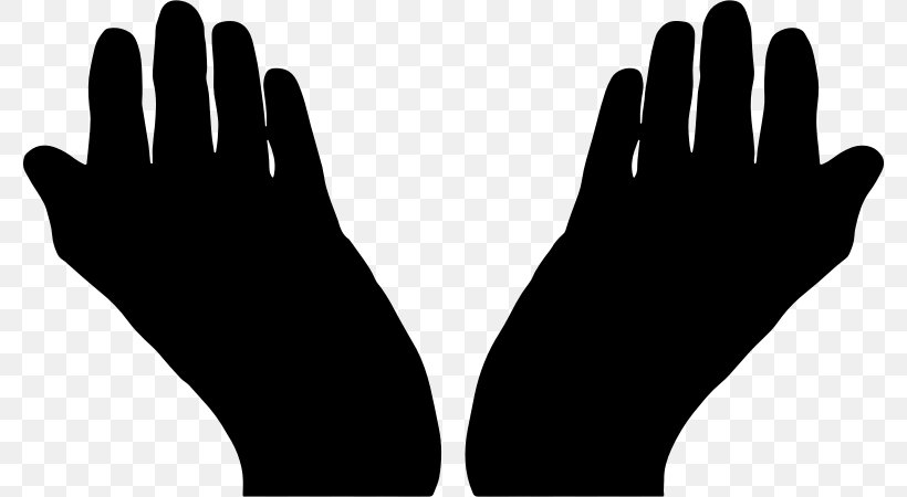 Praying Hands Prayer Silhouette Clip Art, PNG, 780x450px, Praying Hands, Arm, Black, Black And White, Divinity Download Free