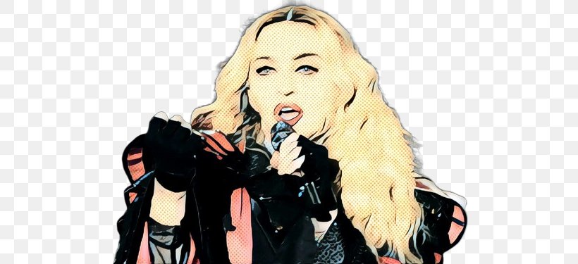 Singing Cartoon, PNG, 667x375px, Madonna, Billboard Music Awards, Black Hair, Blond, Eurovision Song Contest Download Free