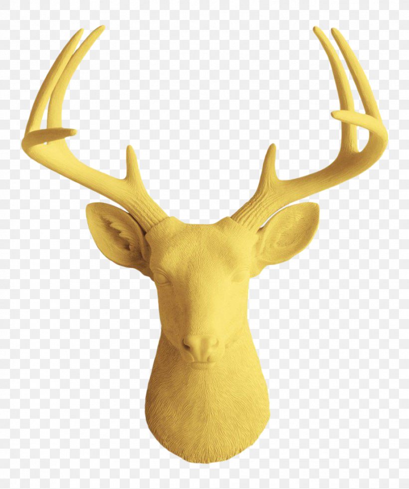 White-tailed Deer Wall Decal Decorative Arts, PNG, 918x1099px, Deer, Antler, Brick, Color, Decorative Arts Download Free