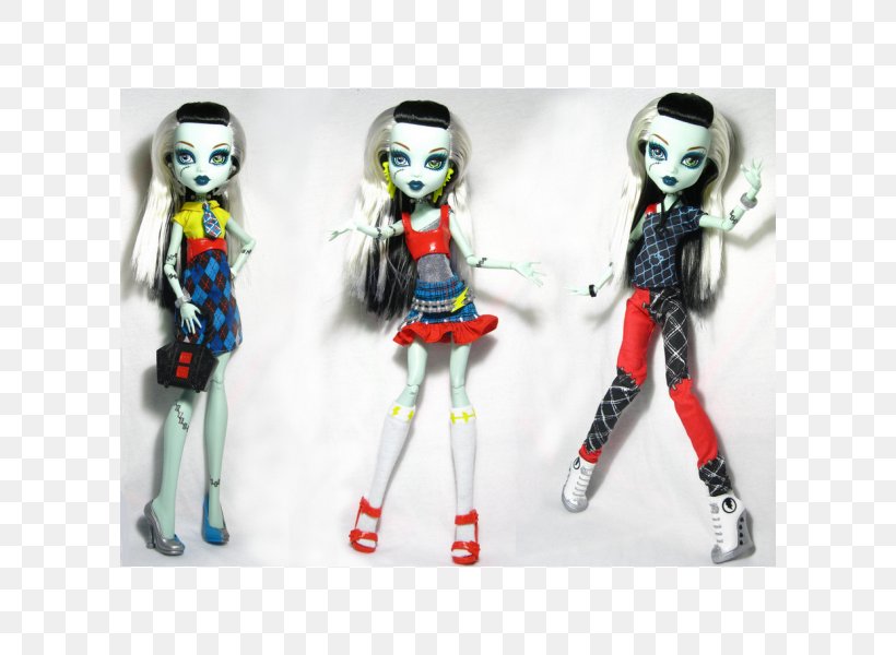 Frankie Stein Doll Monster High Fashion Toy, PNG, 600x600px, Watercolor, Cartoon, Flower, Frame, Heart Download Free