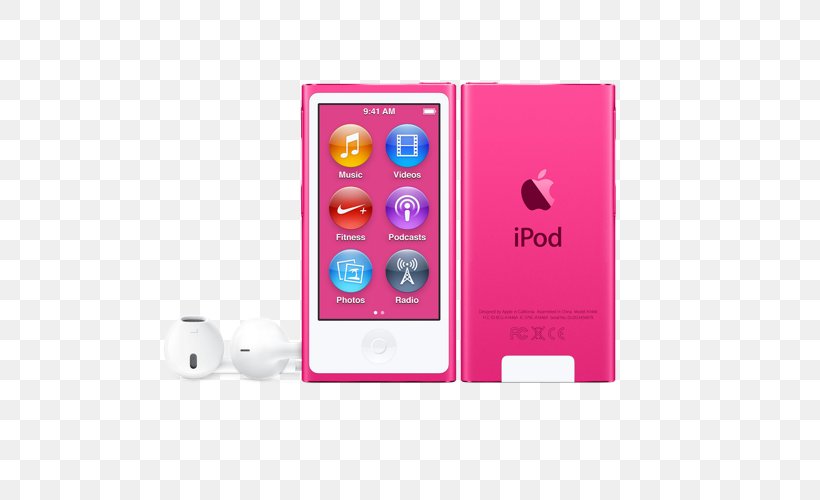 IPod Touch IPod Shuffle Apple IPod Nano (7th Generation), PNG, 500x500px, Ipod Touch, Apple, Apple Ipod Nano 6th Generation, Apple Ipod Nano 7th Generation, Electronic Device Download Free