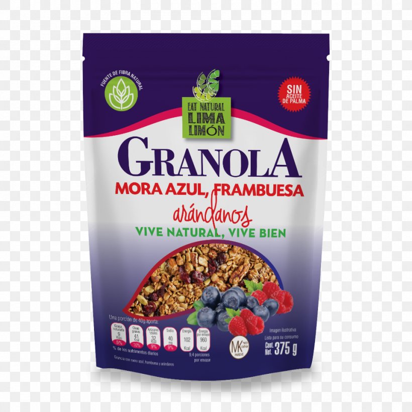 Muesli Breakfast Cereal Granola Lime, PNG, 960x960px, Muesli, Amora, Berry, Breakfast, Breakfast Cereal Download Free