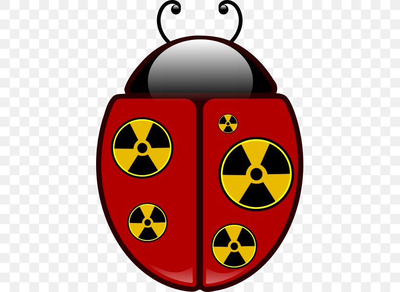 Radioactive Decay Radiation Symbol Clip Art, PNG, 425x600px, Radioactive Decay, Atom, Drawing, Ladybird, Nuclear Power Download Free