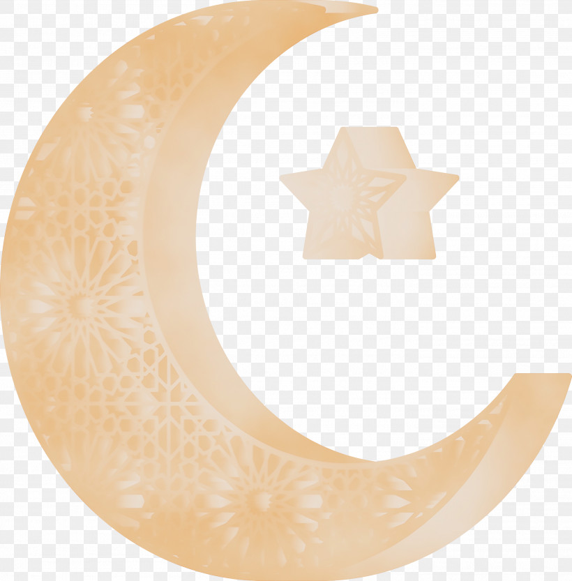 Beige Circle Crescent Symbol, PNG, 2818x2865px, Star And Crescent, Beige, Circle, Crescent, Paint Download Free