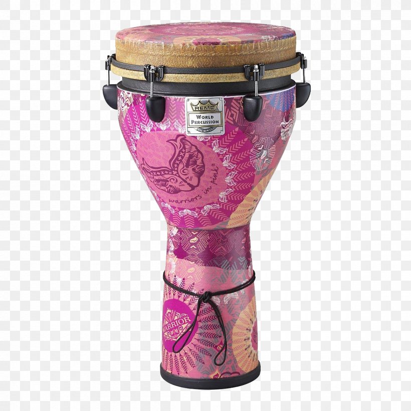 Djembe Drum Remo Percussion Musical Instrument, PNG, 1200x1200px, Watercolor, Cartoon, Flower, Frame, Heart Download Free