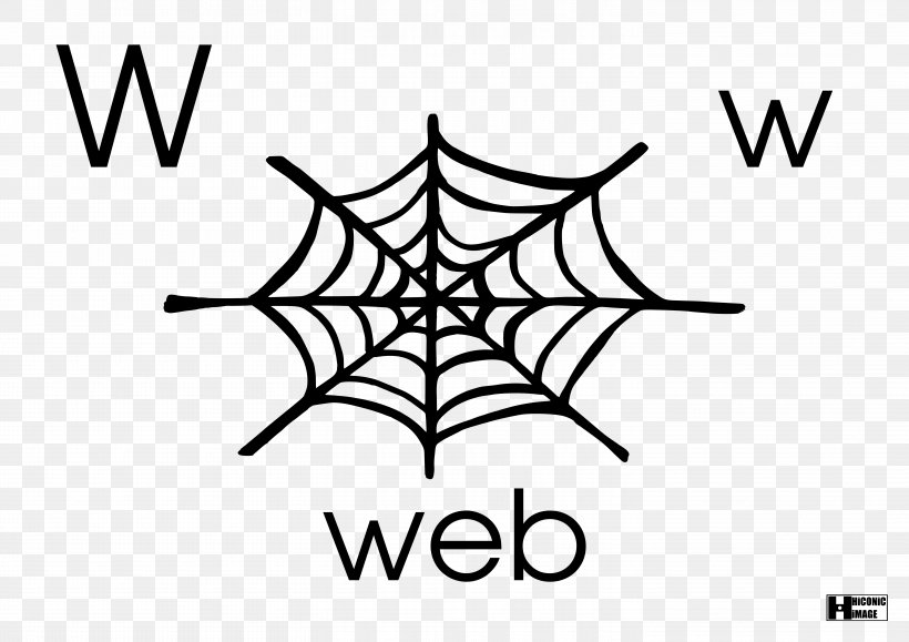 Spider Web Drawing, PNG, 5846x4134px, Spider, Black And White, Brand, Diagram, Drawing Download Free