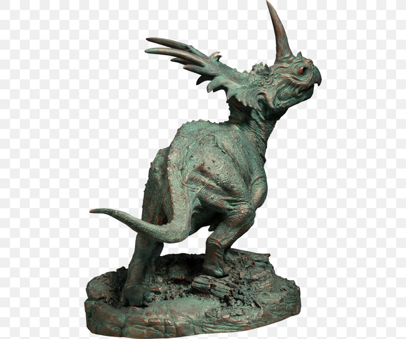 The Dinosauria Bronze Sculpture Styracosaurus Velociraptor, PNG, 480x684px, Dinosauria, Art, Artist, Bronze, Bronze Sculpture Download Free