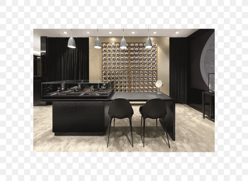 Thomas Sabo Interior Design Services Table Dining Room Display Window, PNG, 600x600px, Thomas Sabo, Black, Chair, Dining Room, Display Case Download Free