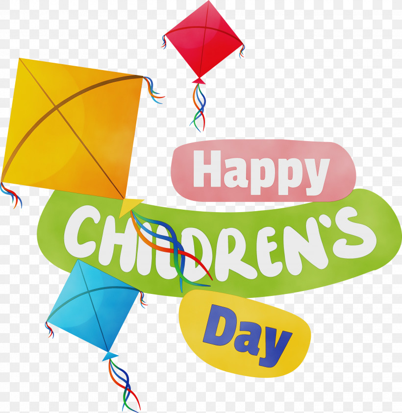 Umbrella Font Sport Kite Kite, PNG, 2918x3000px, Childrens Day, Happy Childrens Day, Kite, Line, Meter Download Free