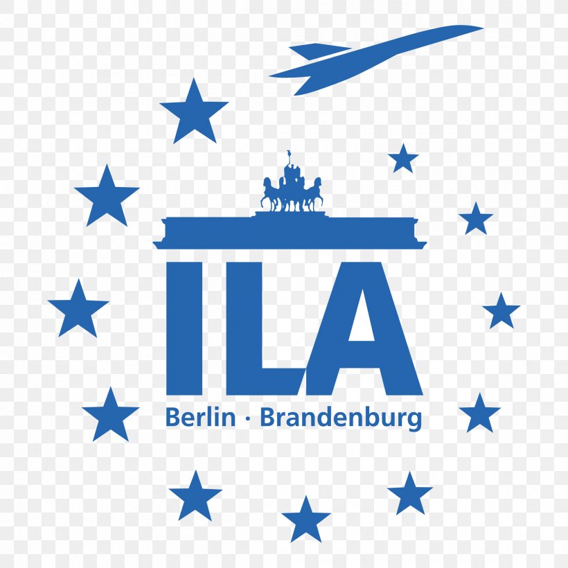 Logo Vector Graphics 2018 ILA Berlin Air Show Aerospace Design, PNG, 2400x2400px, 2018 Ila Berlin Air Show, Logo, Aerospace, Area, Blue Download Free