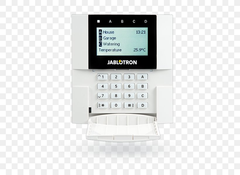 Computer Keyboard Security Alarms & Systems Wireless Alarm Device Jablotron, PNG, 633x600px, Computer Keyboard, Alarm Device, Electronics, Jablotron, Keypad Download Free
