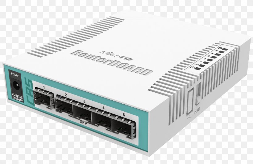 Small Form-factor Pluggable Transceiver MikroTik Gigabit Ethernet Router Network Switch, PNG, 1000x650px, Mikrotik, Computer Component, Computer Network, Electronic Component, Electronic Device Download Free