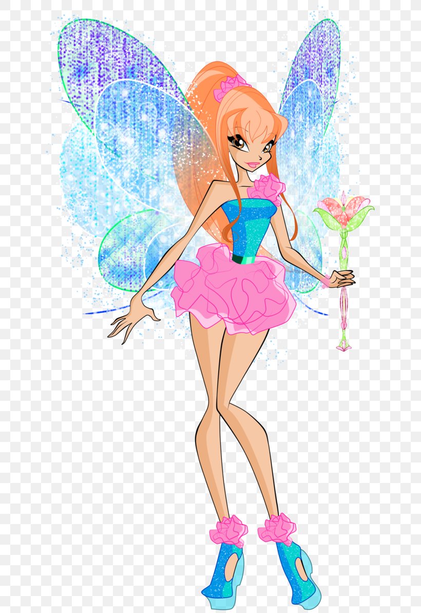 Bloom Fairy Stella Mythix Fan Art, PNG, 670x1193px, Watercolor, Cartoon, Flower, Frame, Heart Download Free