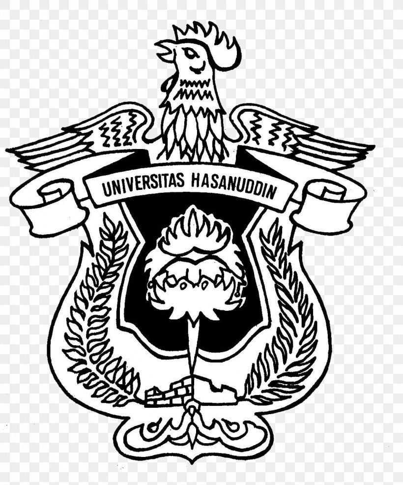 Hasanuddin University Logo State University Of Makassar Black And White, PNG, 1264x1520px, Hasanuddin University, Art, Artwork, Black And White, Bone Download Free