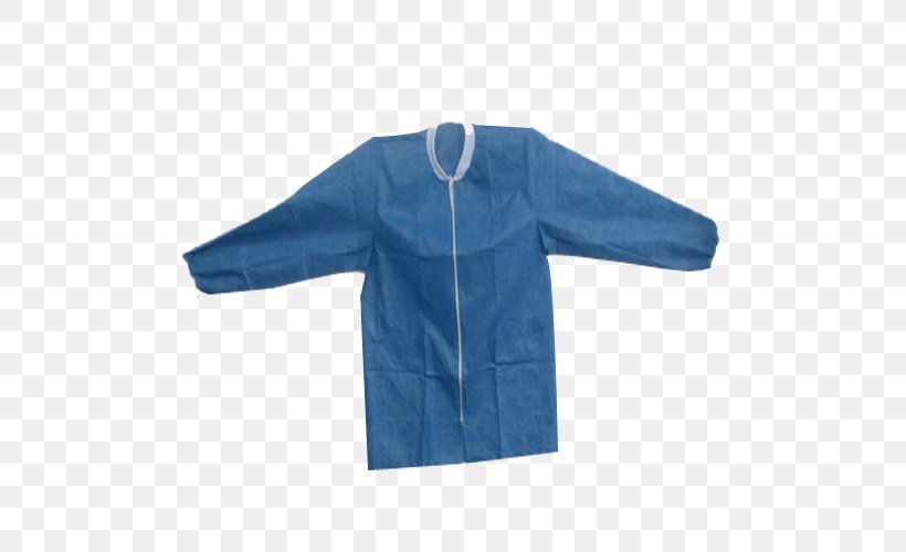 Sleeve Lab Coats Dentistry Zipper, PNG, 500x500px, Sleeve, Anesthesia, Bib, Blouse, Blue Download Free