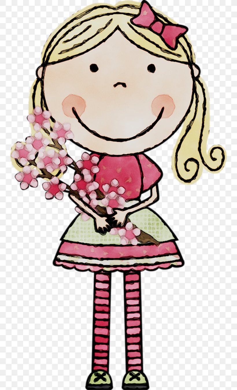 Clip Art Illustration Product Cartoon Character, PNG, 750x1350px, Cartoon, Character, Fiction, Flower, Pink Download Free