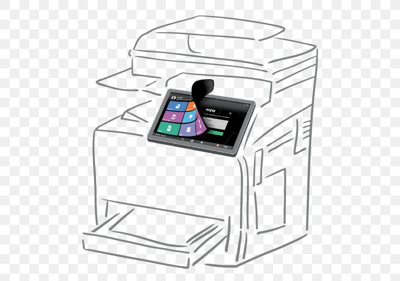 Multi-function Printer Photocopier Printing Image Scanner, PNG, 517x575px, Printer, Computer Hardware, Computer Software, Document, Furniture Download Free