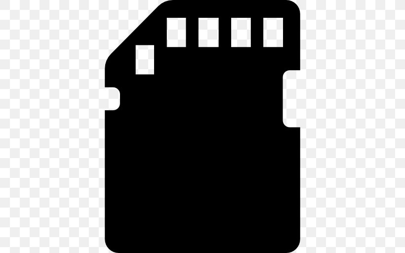 Computer Data Storage Secure Digital, PNG, 512x512px, Computer Data Storage, Black, Black And White, Data Storage, Rectangle Download Free