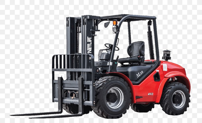 Forklift Caterpillar Inc. Diesel Fuel Four-wheel Drive Reach Stacker, PNG, 750x500px, Forklift, Automotive Exterior, Automotive Tire, Caterpillar Inc, Diesel Fuel Download Free