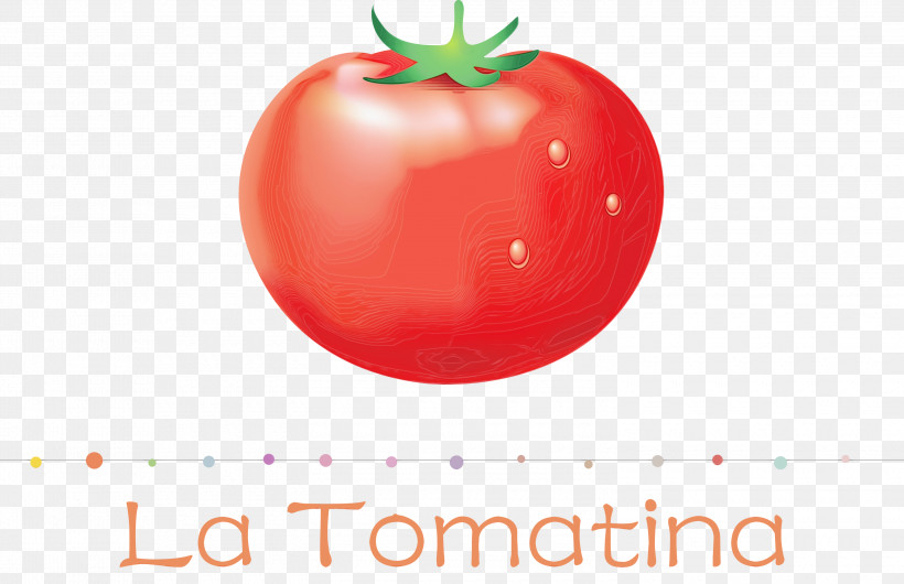 Tomato, PNG, 3000x1942px, La Tomatina, Apple, Datterino Tomato, Genus, Local Food Download Free