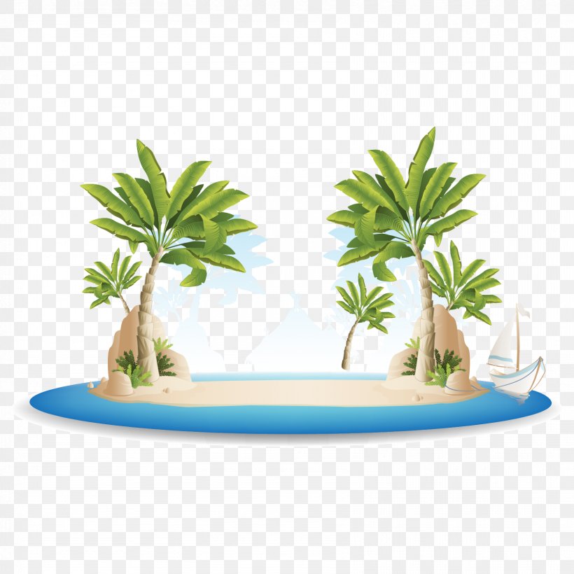Tropical Islands Resort Hawaii Maldives Beach, PNG, 1667x1667px, Tropical Islands Resort, Area, Beach, Cartoon, Flowerpot Download Free