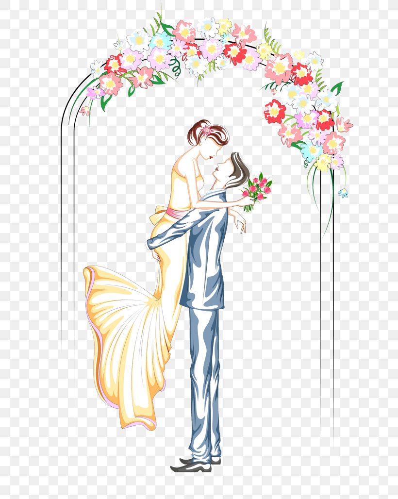 Illustration Drawing Vector Graphics Marriage Wedding, PNG, 804x1028px, Drawing, Art, Cartoon, Costume Design, Fashion Illustration Download Free