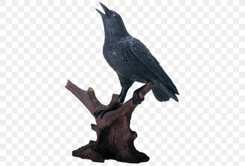 American Crow Bird Figurine Statue, PNG, 555x555px, American Crow, Beak, Bird, Collectable, Common Raven Download Free