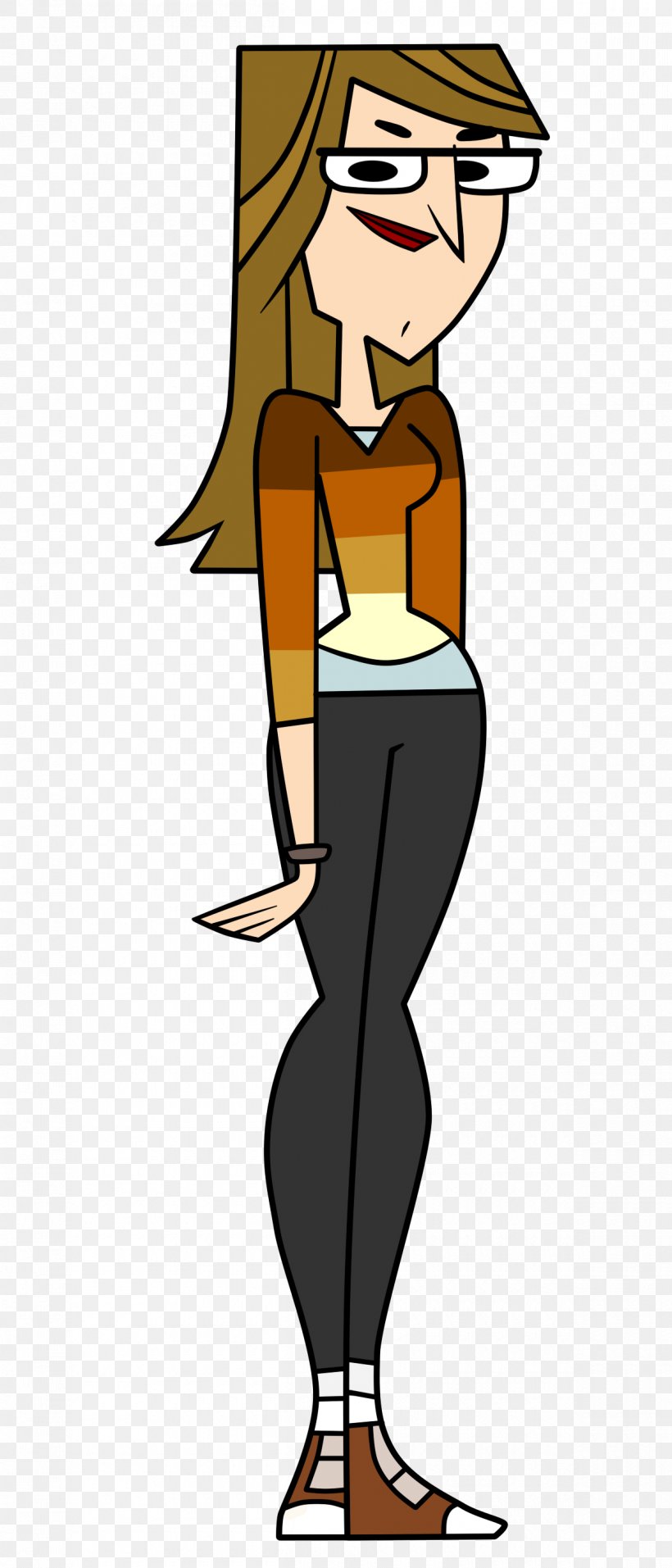 Bridgette Total Drama World Tour, PNG, 1200x2800px, Watercolor, Cartoon, Flower, Frame, Heart Download Free