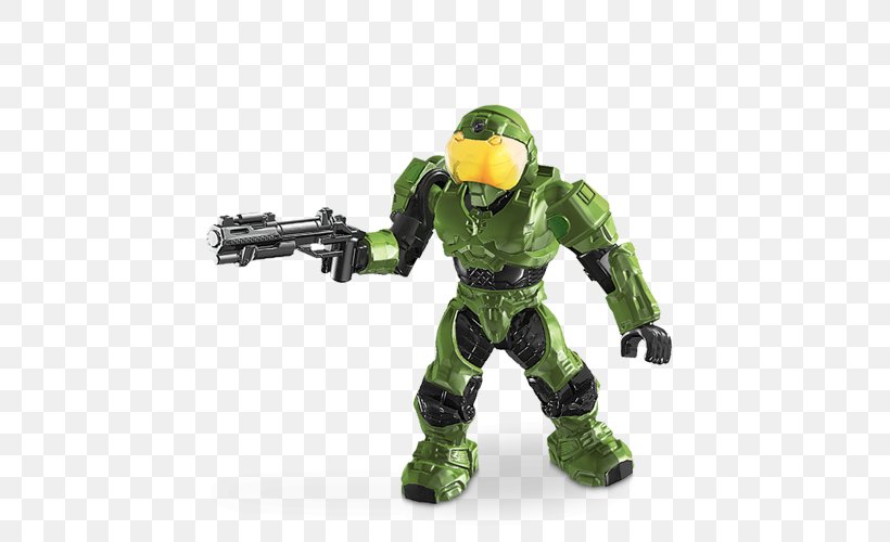 Halo: Spartan Assault Mega Brands Factions Of Halo 343 Industries Microsoft Studios, PNG, 500x500px, 343 Industries, Halo Spartan Assault, Action Figure, Action Toy Figures, Factions Of Halo Download Free