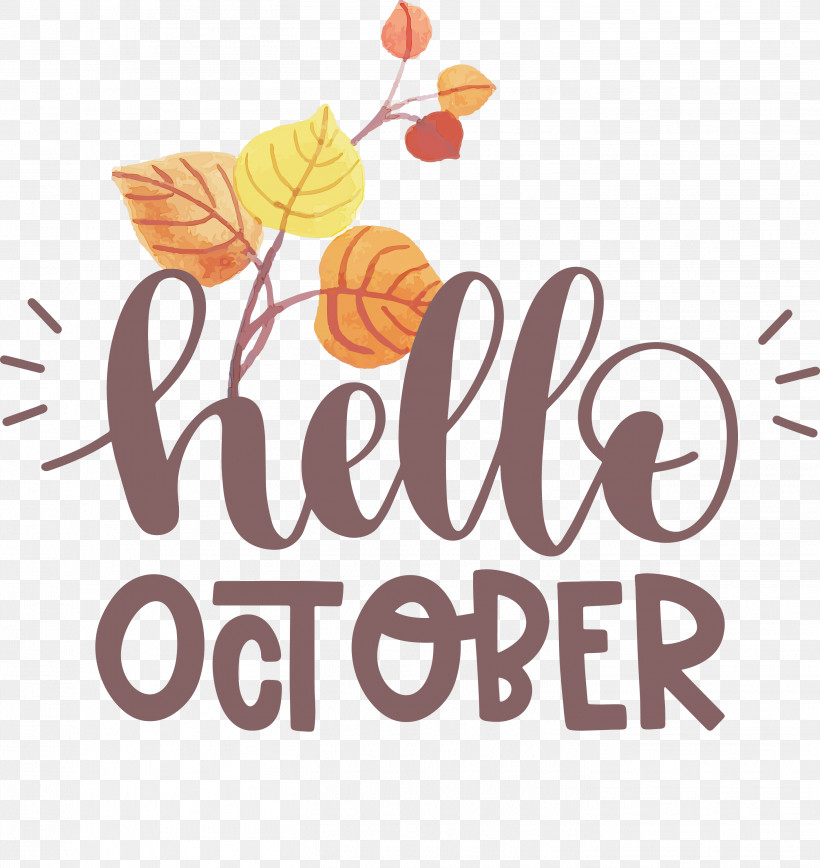 Hello October October, PNG, 2831x3000px, Hello October, Biology, Flower, Fruit, Logo Download Free
