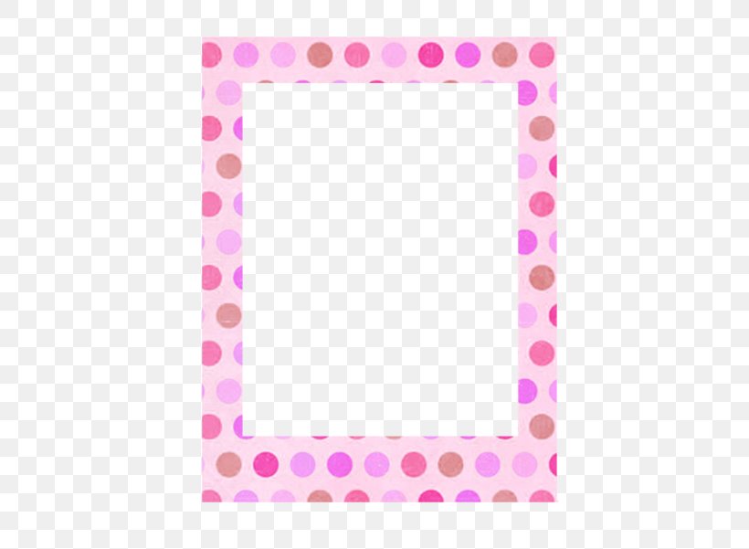 Polka Dot Line Point Picture Frames Pink M, PNG, 550x601px, Polka Dot, Area, Magenta, Picture Frame, Picture Frames Download Free