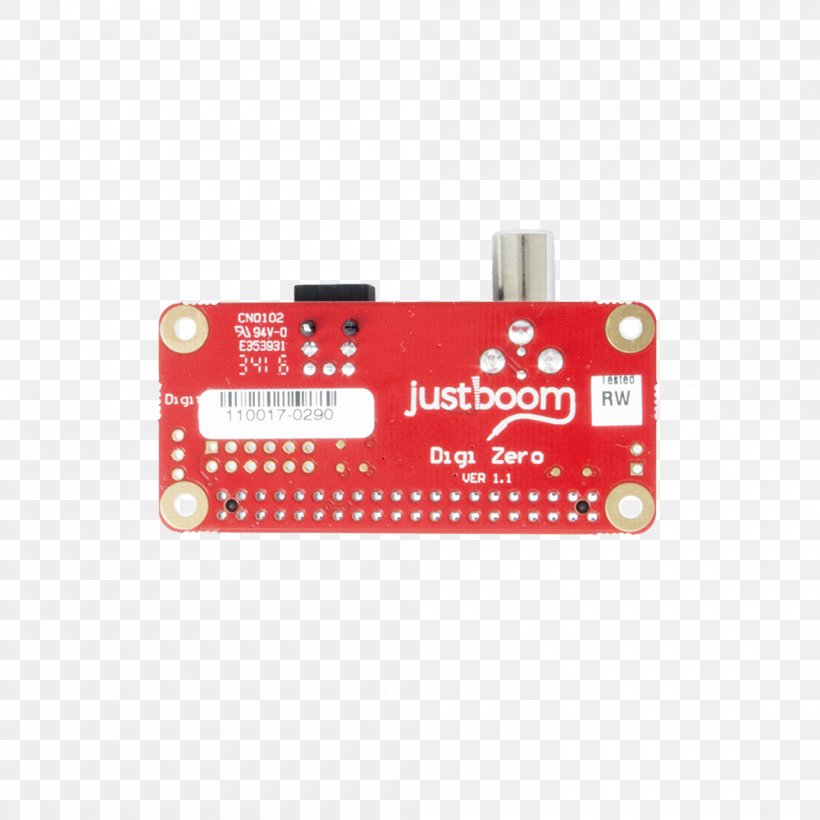 Electronics JustBoom Digital Audio Microcontroller Raspberry Pi, PNG, 1000x1000px, Electronics, Audio Signal, Bit, Com, Digi Telecommunications Download Free